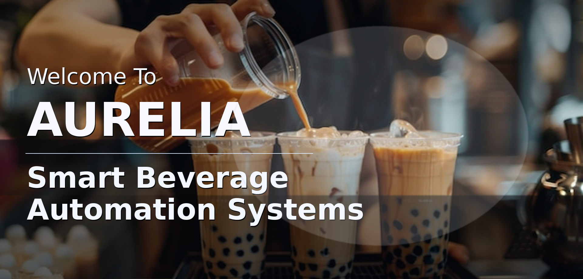 Aurelia Smart Beverage Automation Systems banner